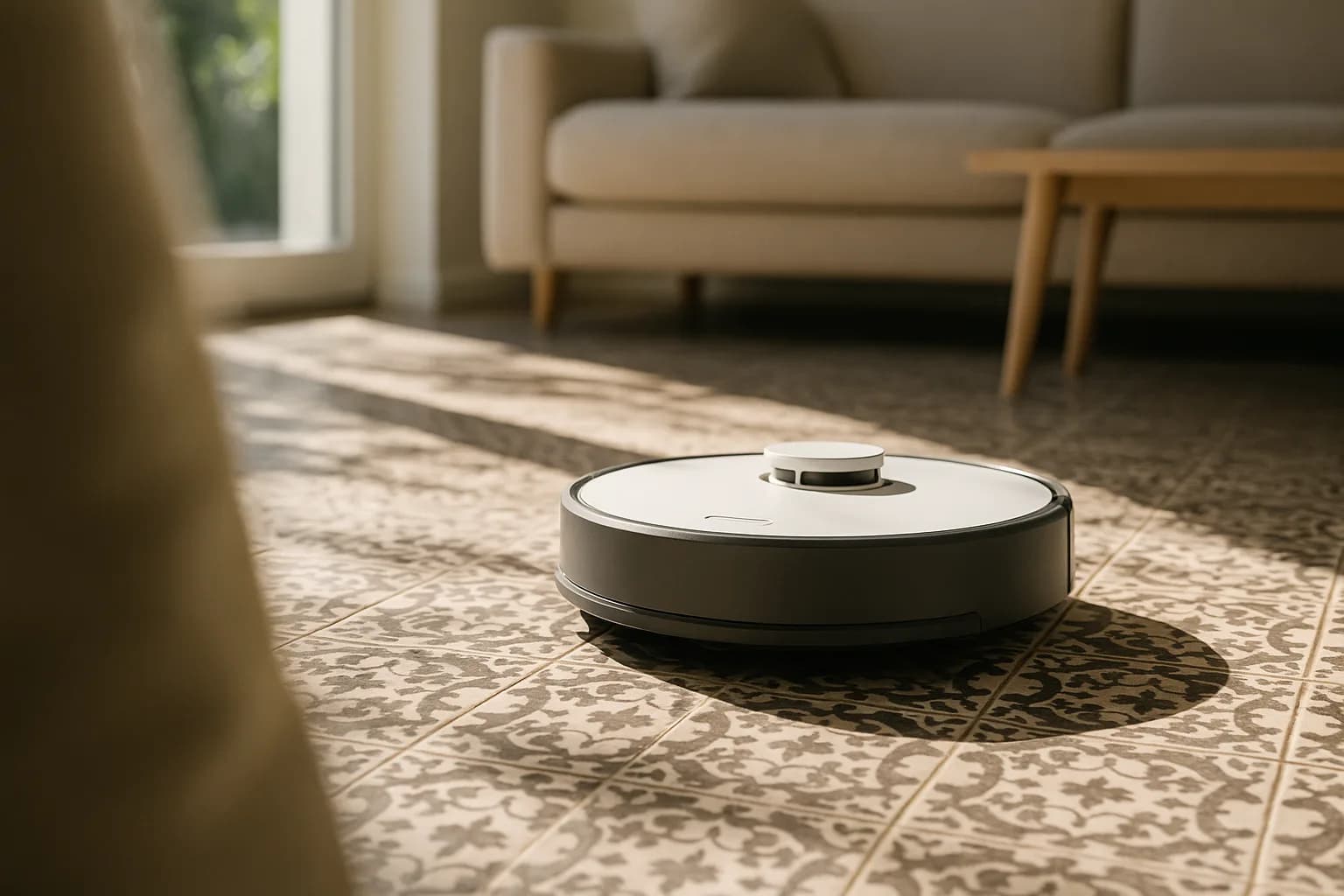Comment choisir un aspirateur robot laveur pour un sol en ardoise ?