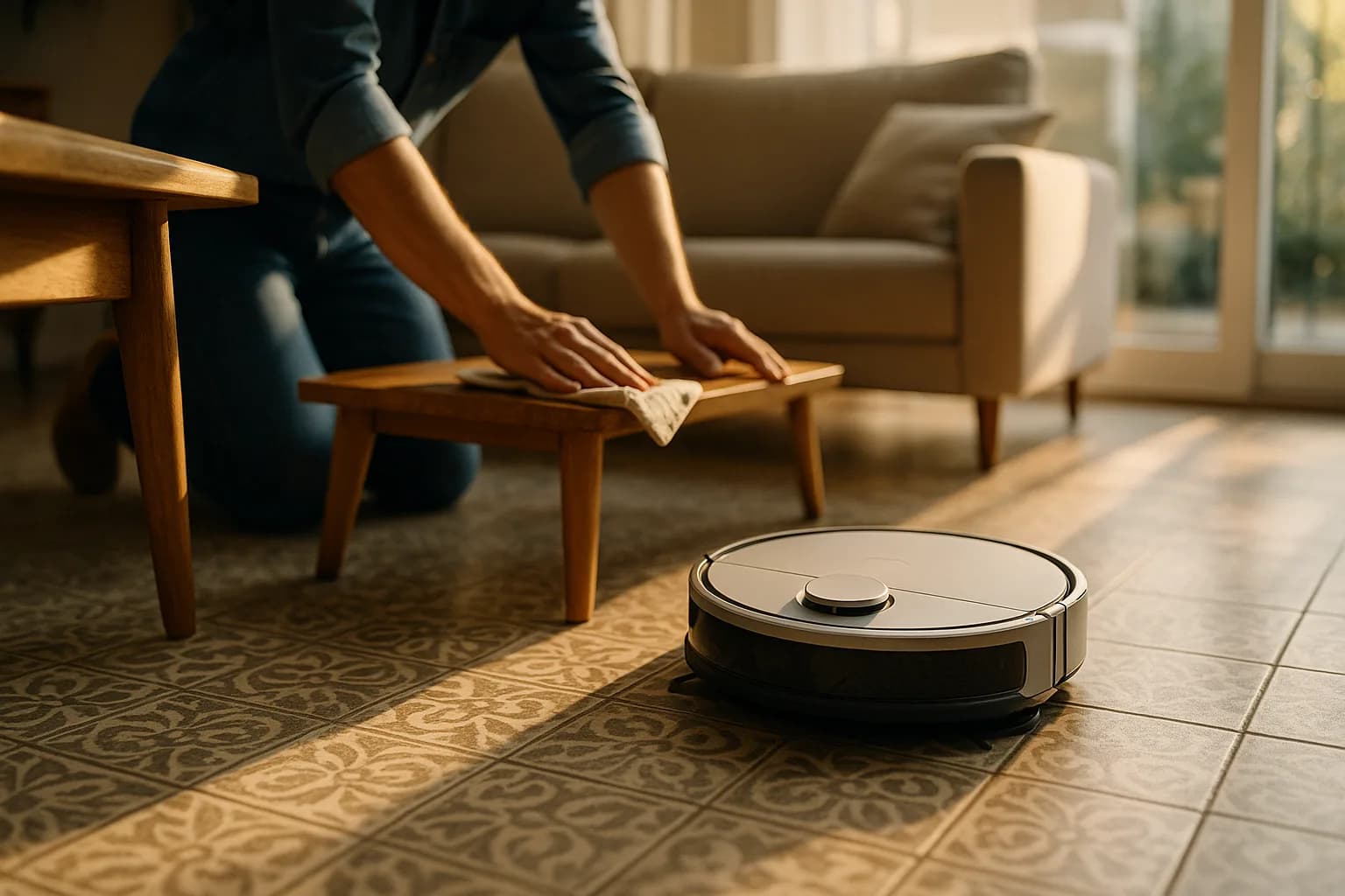 5 astuces pour optimiser le rangement autour de votre aspirateur robot laveur