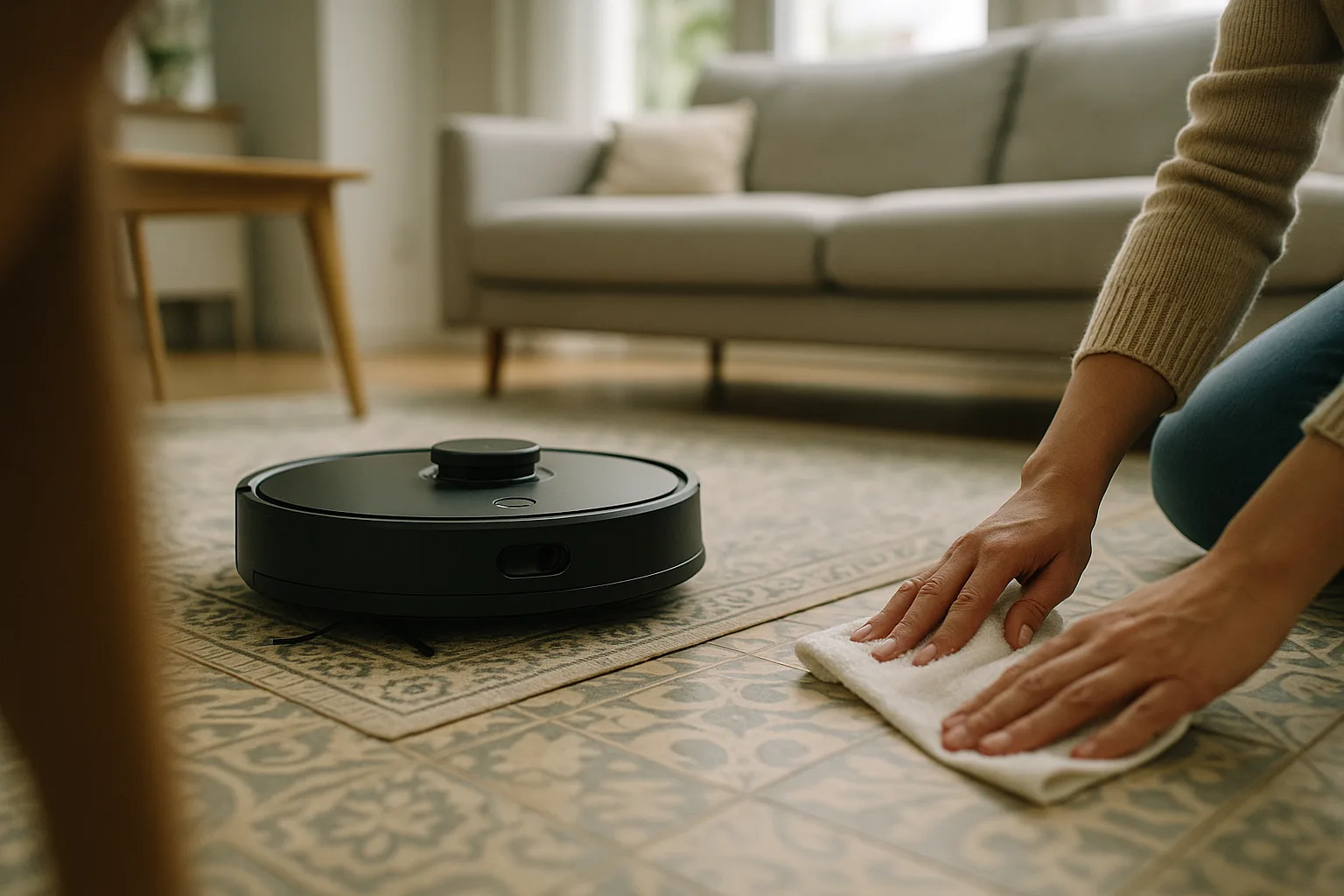 Comment choisir un aspirateur robot laveur pour un sol en marbre ? — Fonctionnalités de Personnalisation des Cycles de Nettoyage