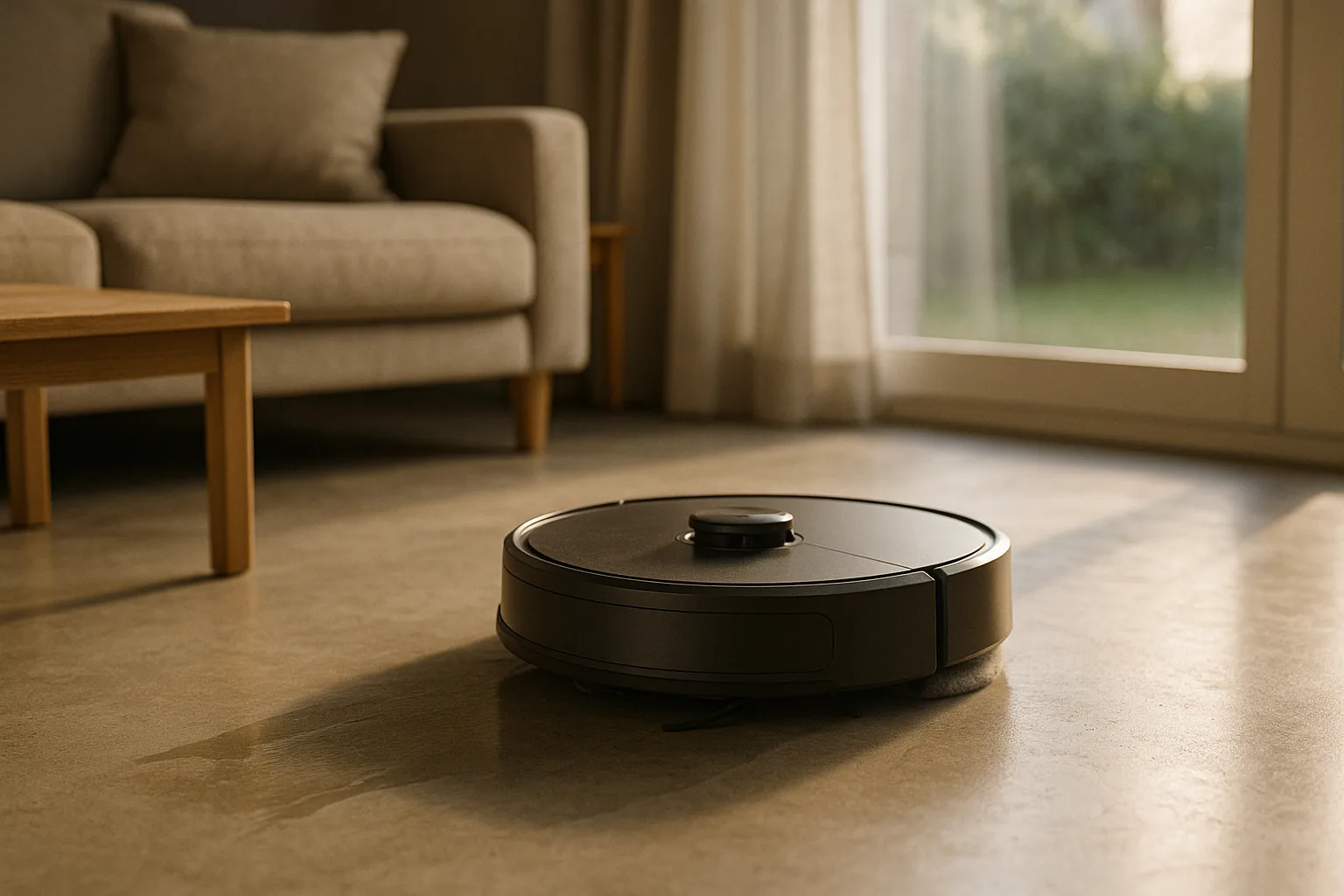 Les aspirateurs robots laveurs les plus adaptés pour les sols en béton poli — Erreurs courantes à éviter lors de l'utilisation d'un aspirateur robot sur du béton poli