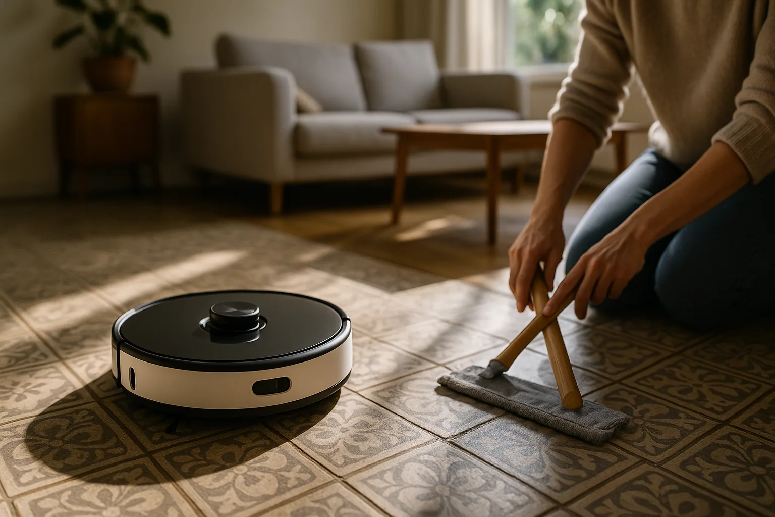 Comment bien choisir son aspirateur robot laveur pour un sol en marbre ? — Les matériaux du sol en marbre : une attention particulière