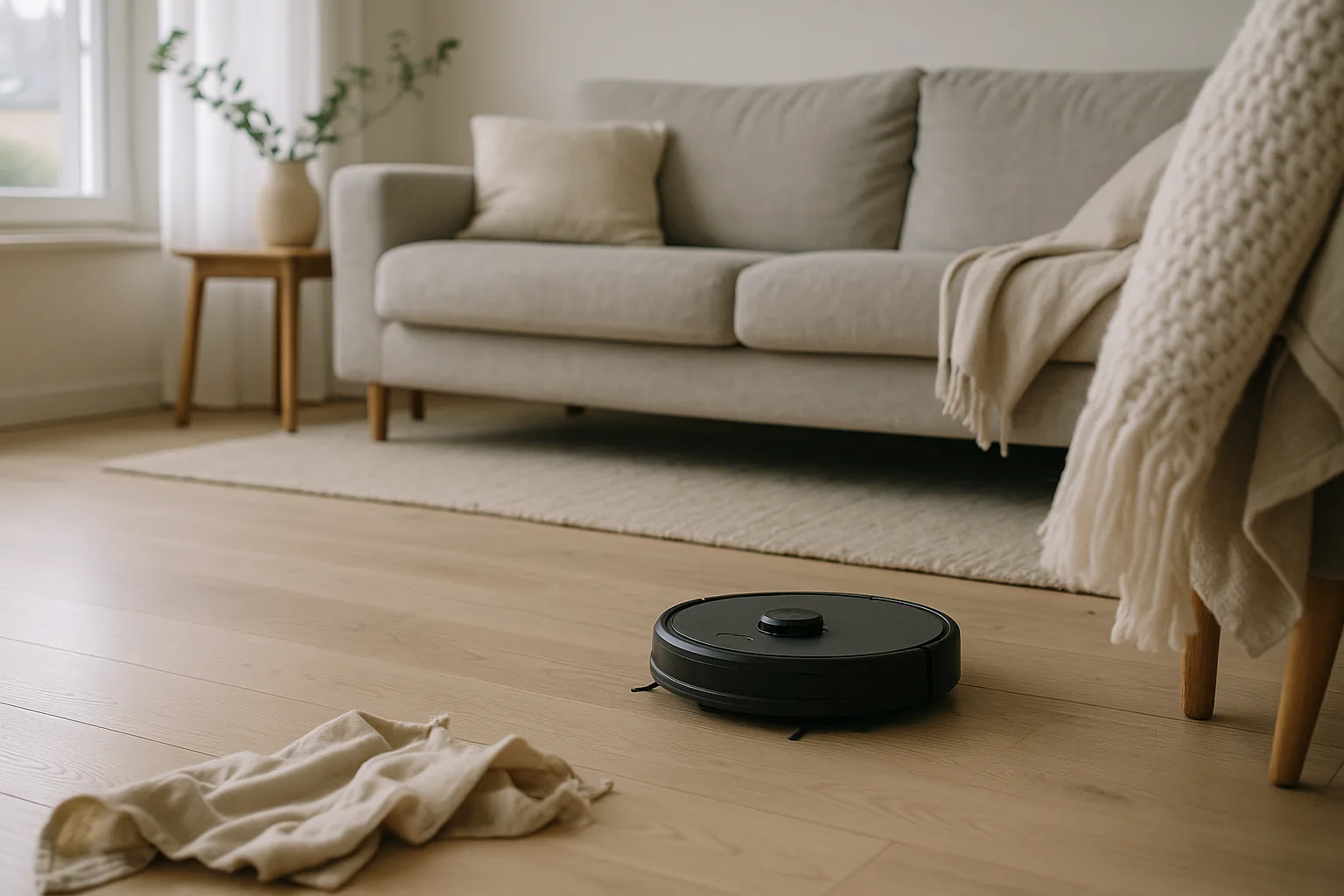 Quelles fonctionnalités rechercher pour un aspirateur robot laveur connecté ? — Capacité de lavage : au-delà de l'aspiration