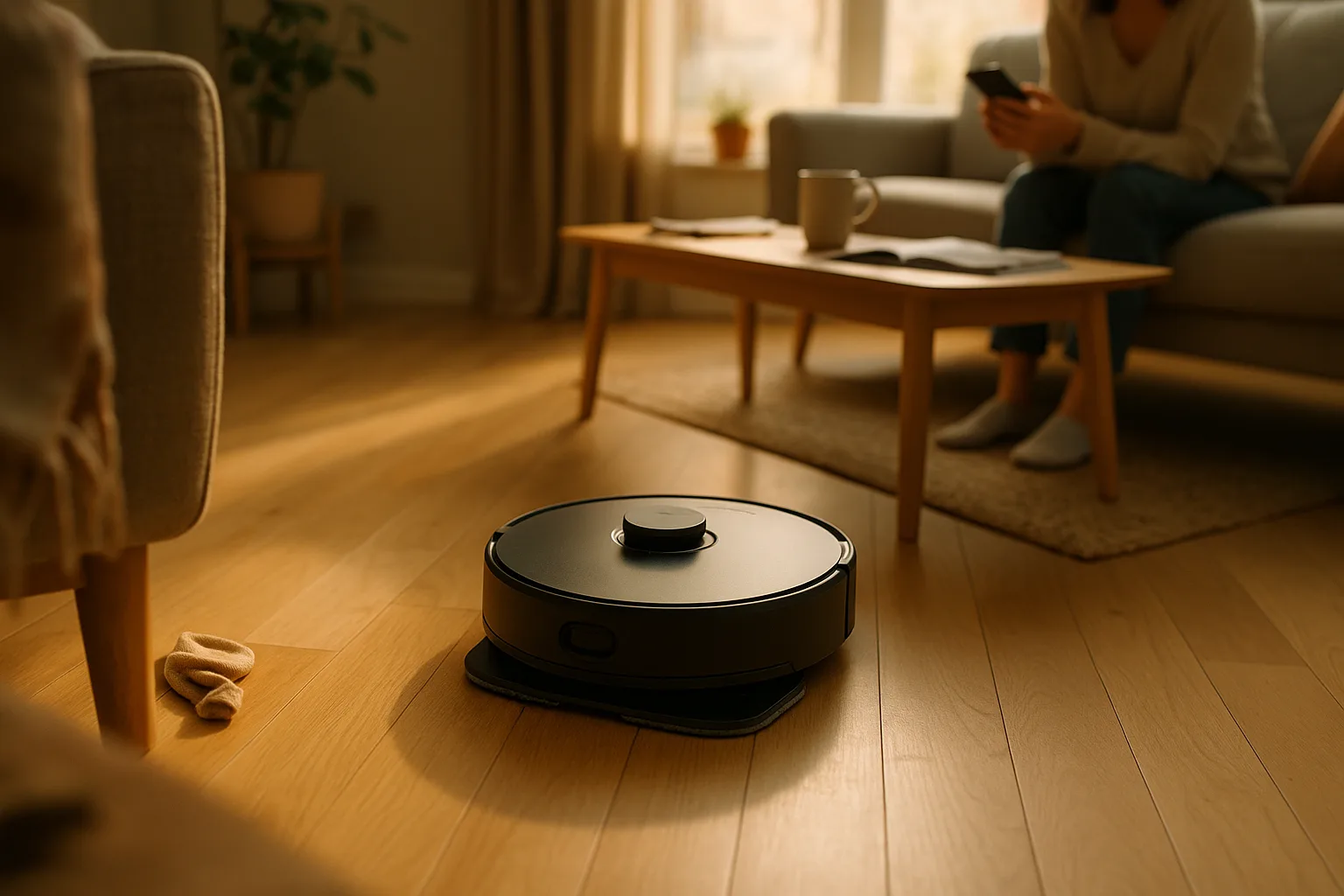 Comment un aspirateur robot laveur change la vie des familles nombreuses — Facilité d'Utilisation : Un Jeu d'Enfant